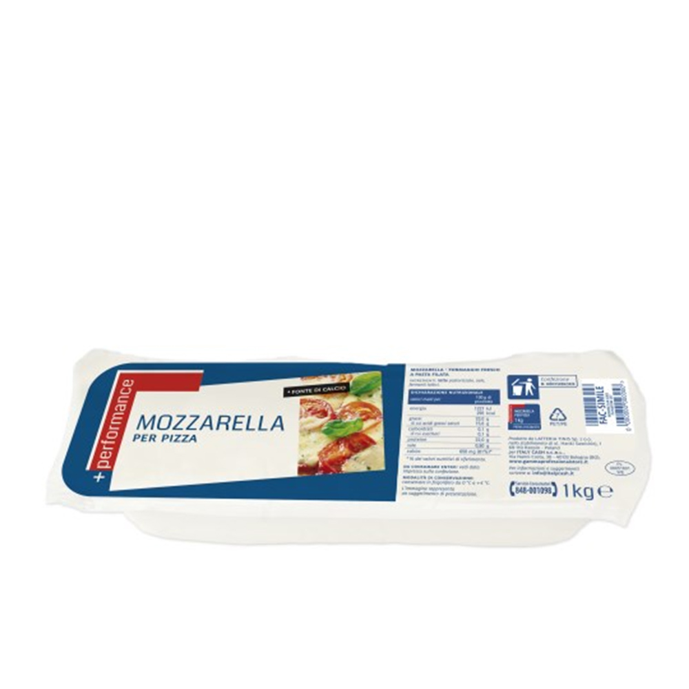 Mozzarella per Pizza 1 kg - ItalyCash